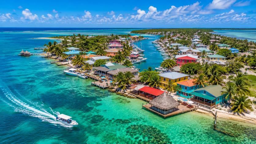 Belize island stay